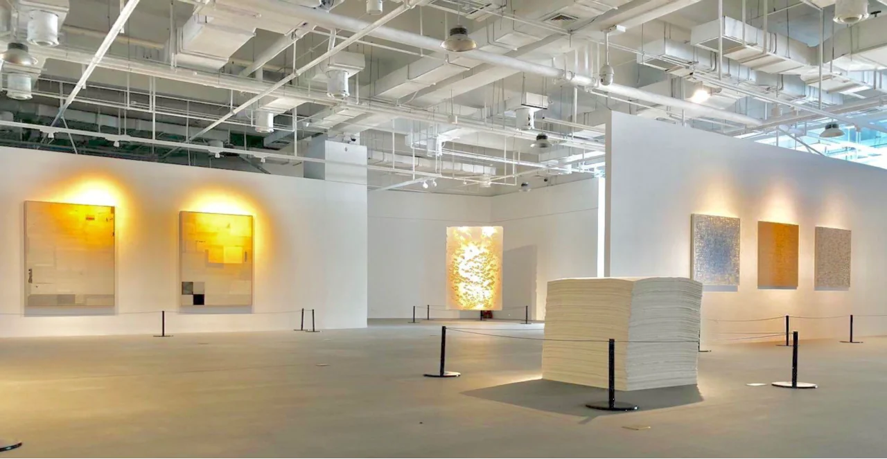 耐丽卡展馆地坪空间